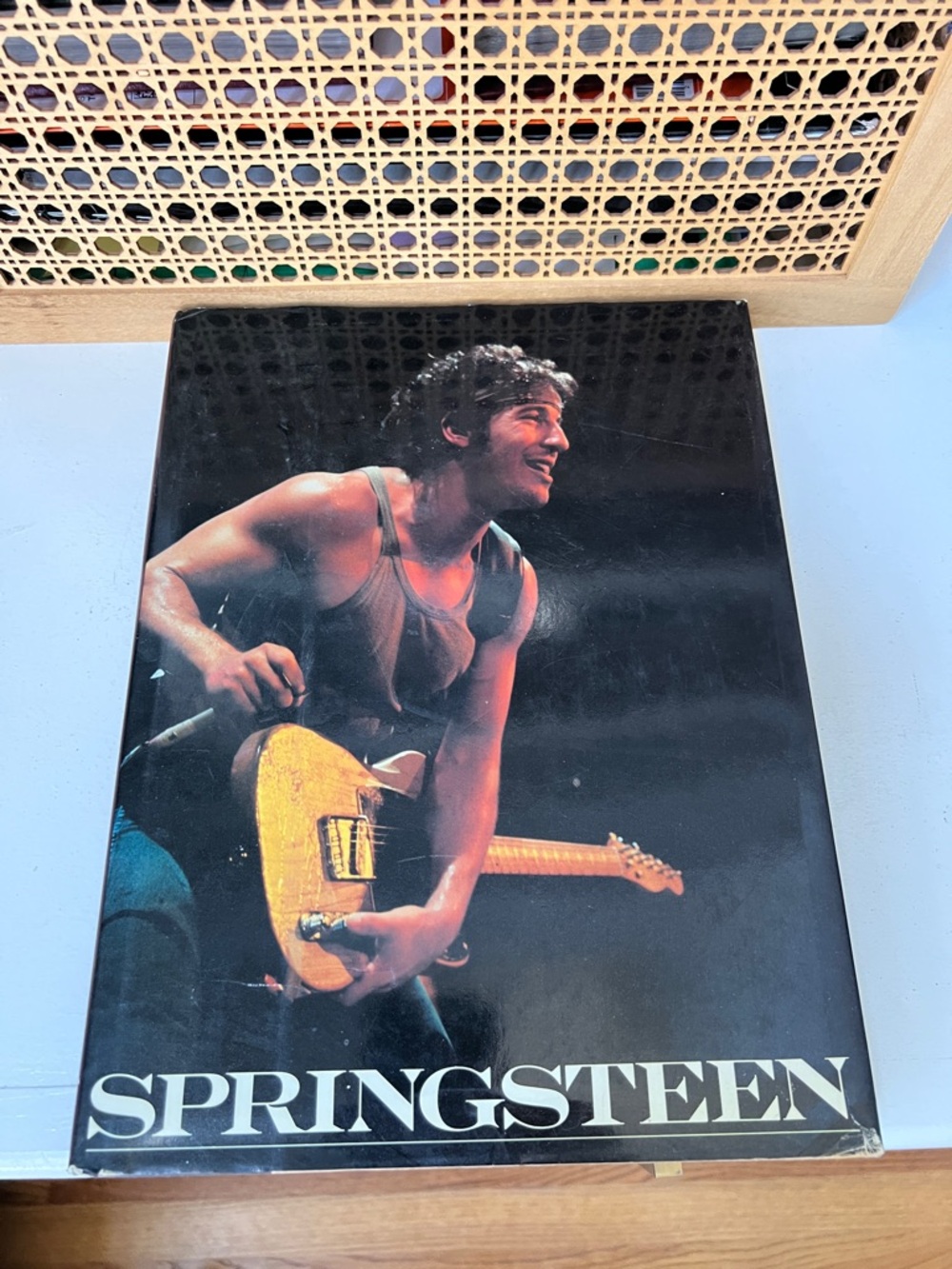 Springsteen- Robert Hilburn 1985 Rolling Stone Press Book Hardcover 1st Edition